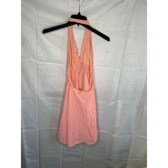 JOHN KLOSS for CIRA V-NECK BACKLESS BABYDOLL DRESS SHIRT, S - Picture 5 of 6